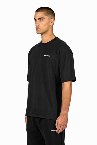 Pegador Essential Logo Oversized Tee - Washed Black - Lovr