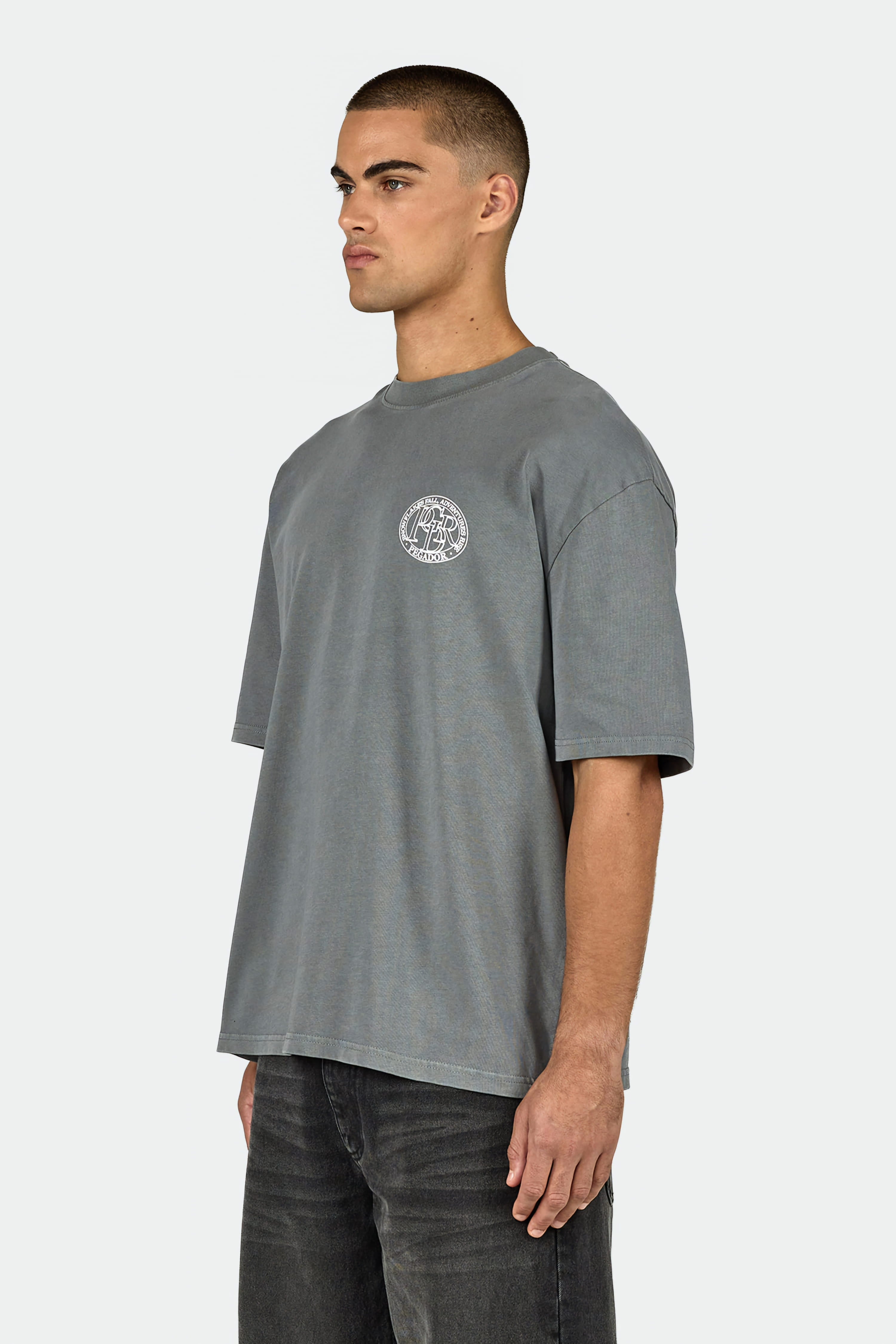 Pegador SFAR Oversized Tee – Washed Slate - Lovr