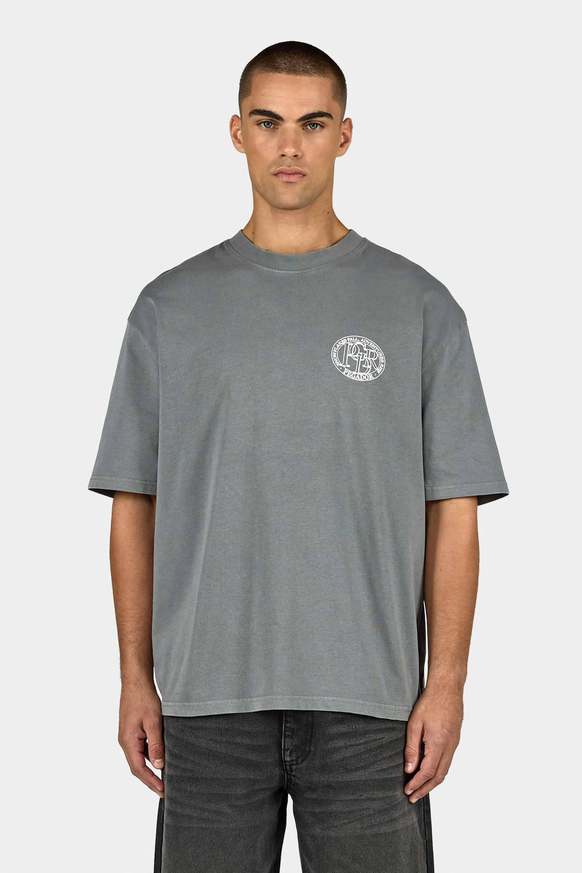 Pegador SFAR Oversized Tee – Washed Slate - Lovr