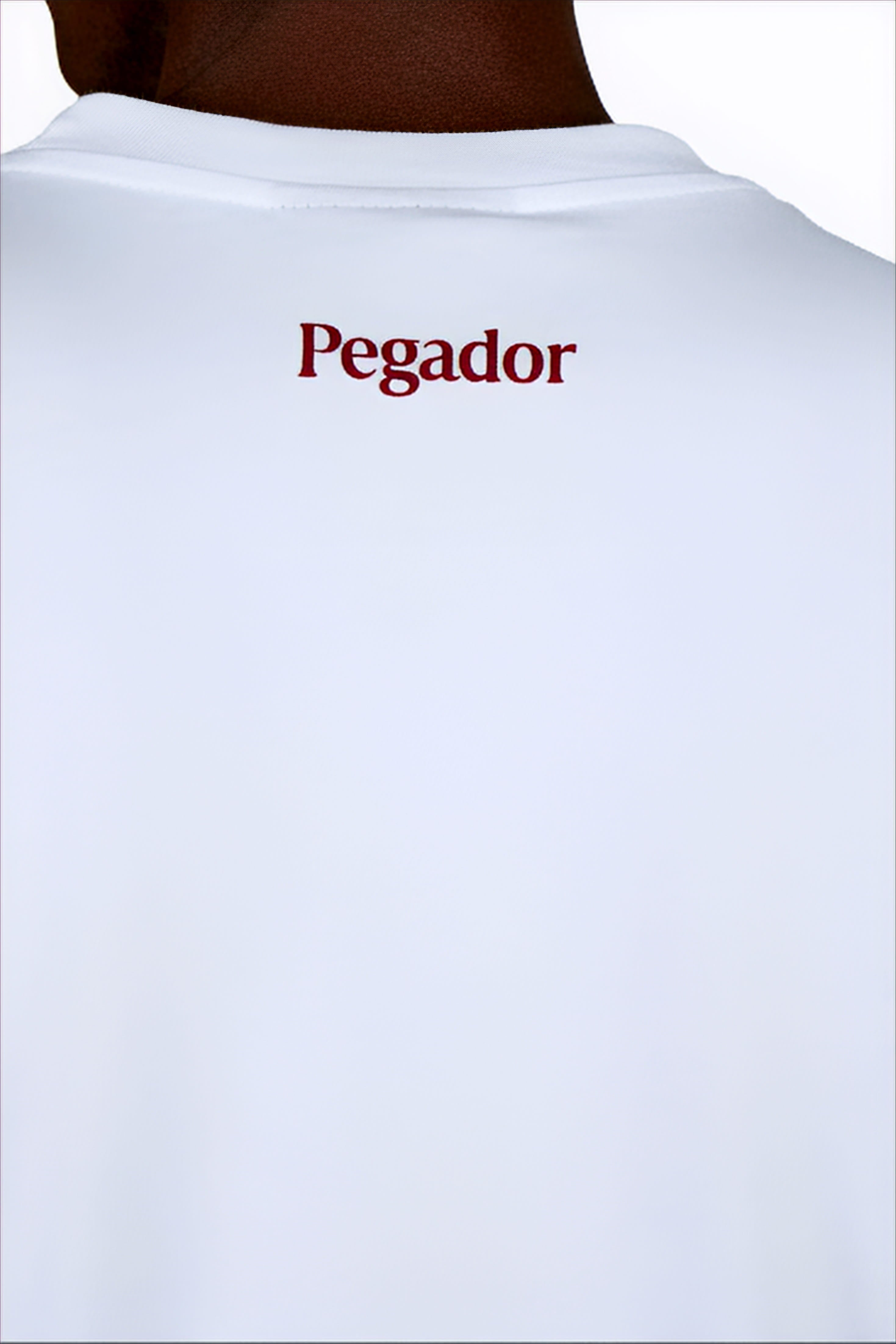 Pagador "This Song Reminds Me Of You" Oversized Tee – White/Burgundy - Lovr