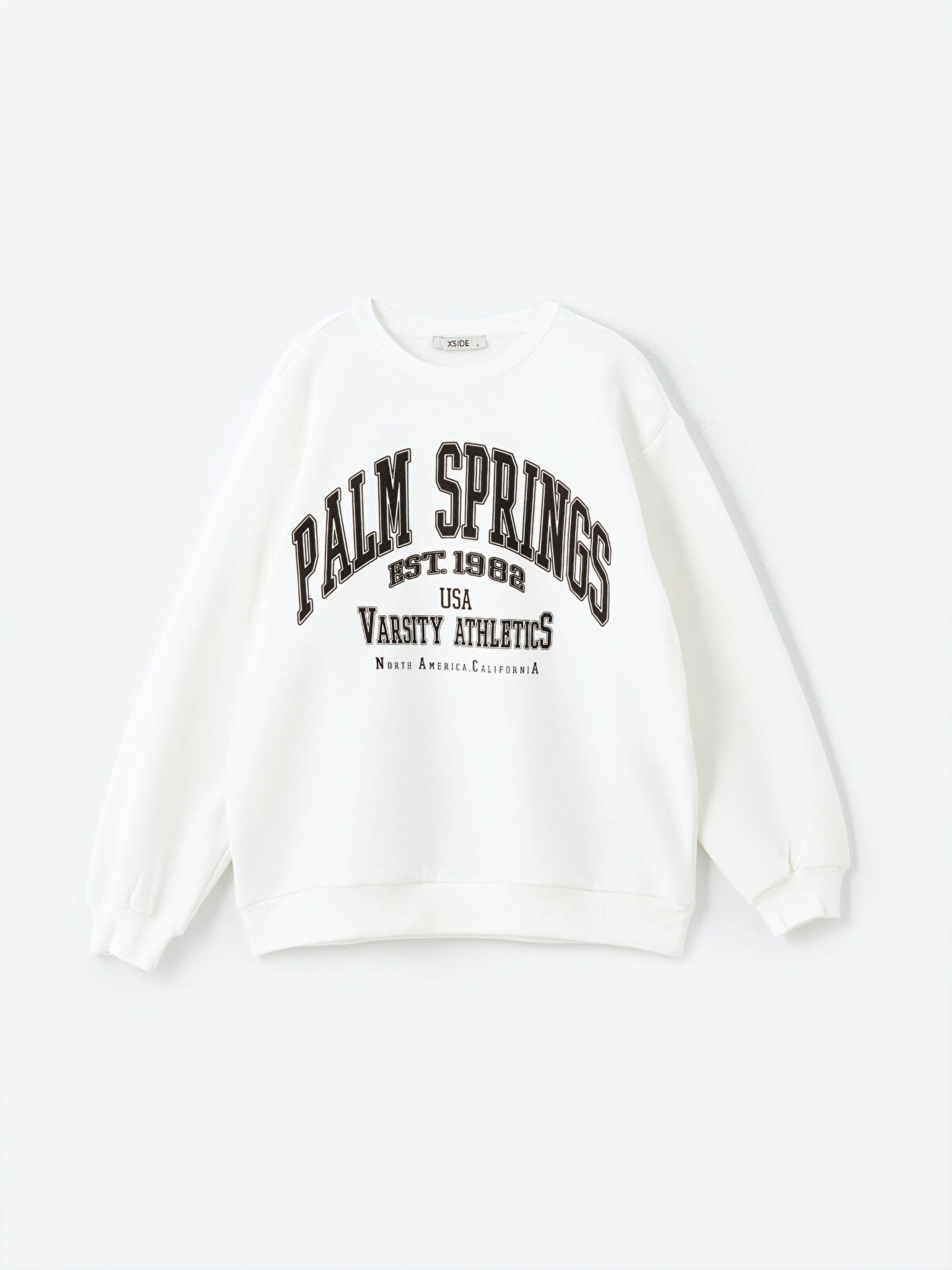 Bershka “Palm Springs” Varsity Sweatshirt - Lovr