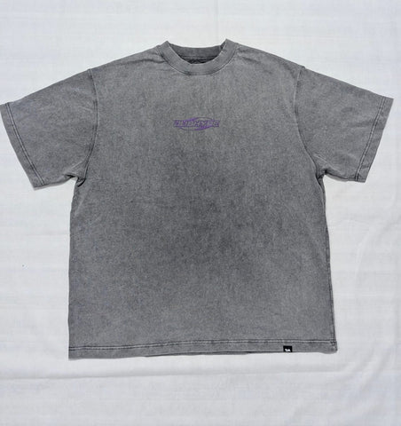 DUB Apparel: "SUPER DUPPER" Special Hyper Edition acid wash T-Shirt - Lovr