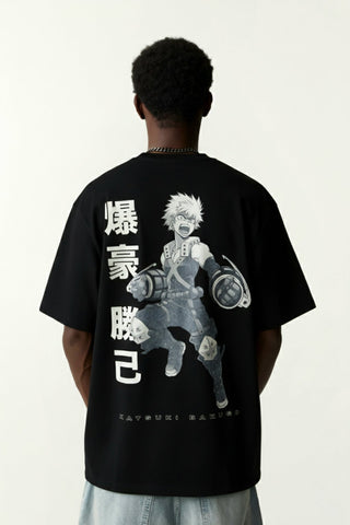 My Hero Academia: Katsuki Bakugo Graphic Oversized T-Shirt - Lovr