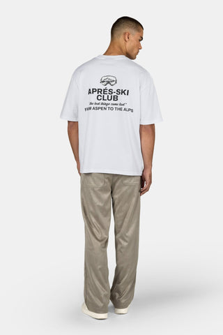 Pegador | Aprés - Ski Club Oversized Tee - Bright White - Lovr