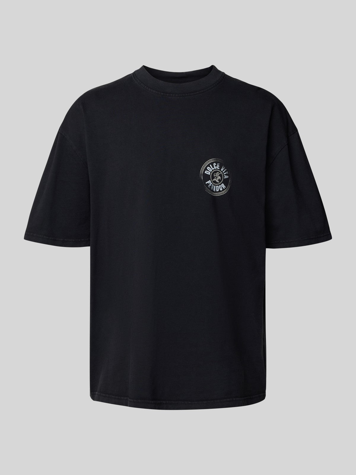 PEGADOR "Dolce Vita" Oversized T-Shirt – Black - Lovr