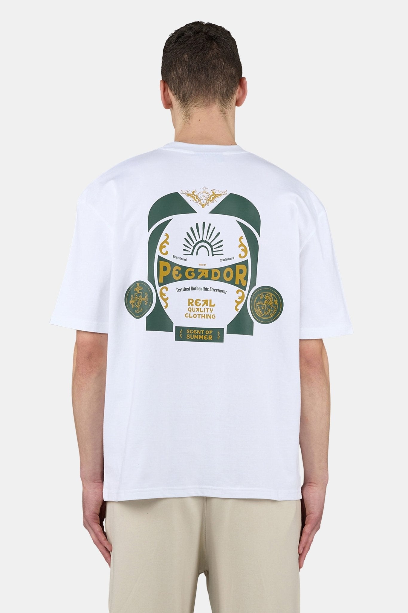 Pegador "Scent of Summer" Graphic T-Shirt – White - Lovr