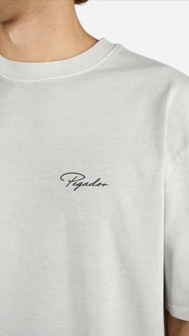Pegador Signature Oversized T-Shirt – Stone Grey - Lovr