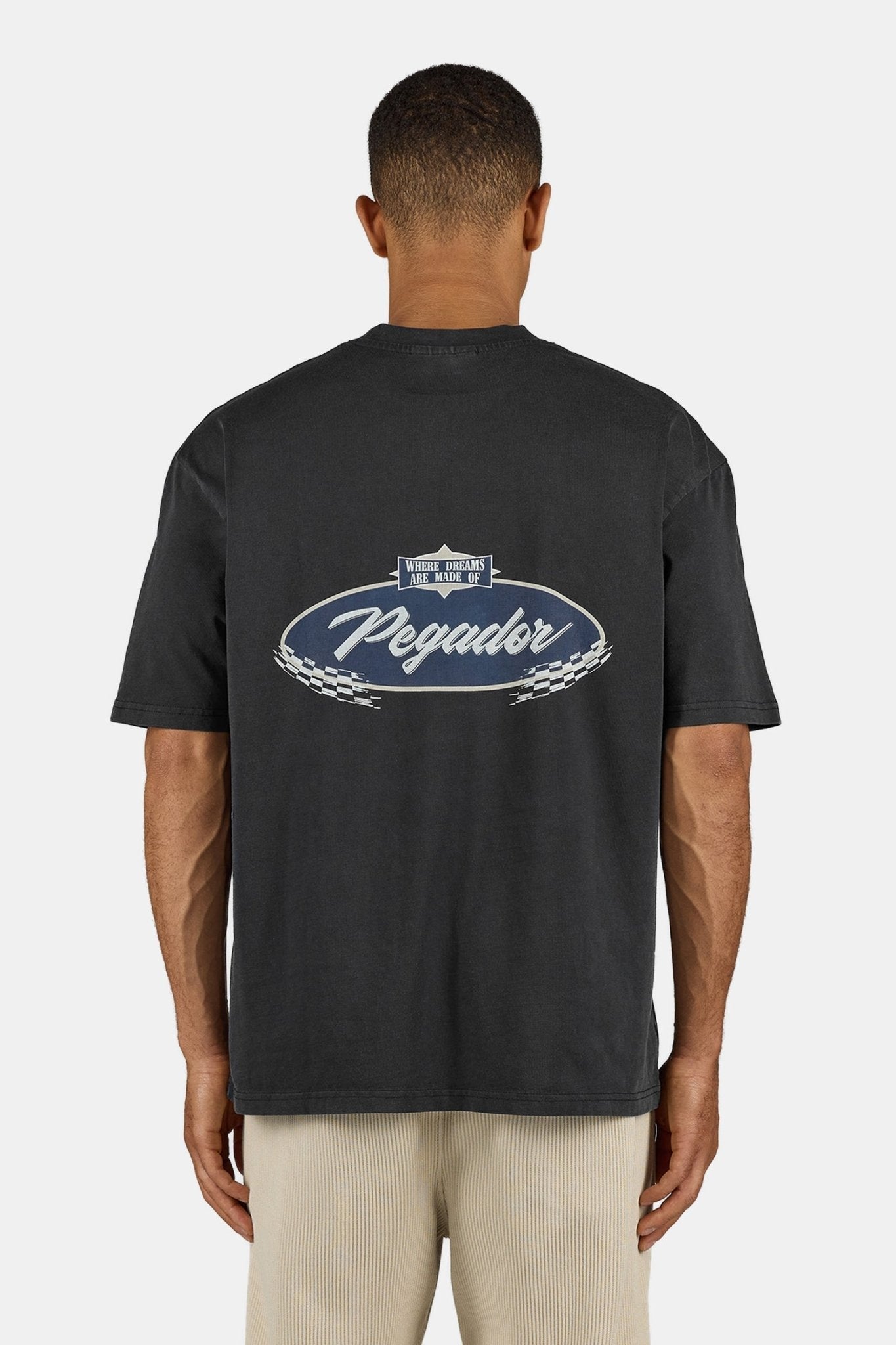 Pegador "Where Dreams Are Made Of" Oversized T-Shirt –Black - Lovr