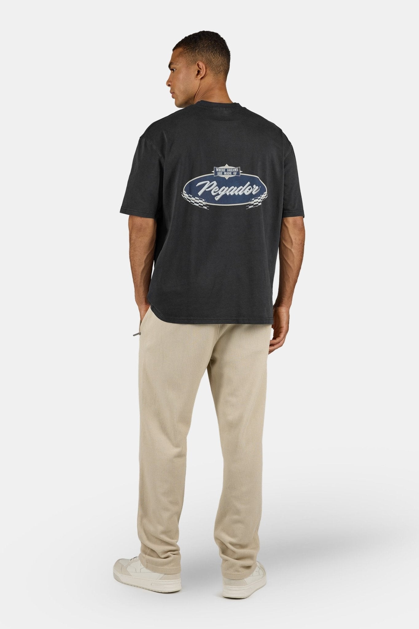 Pegador "Where Dreams Are Made Of" Oversized T-Shirt –Black - Lovr