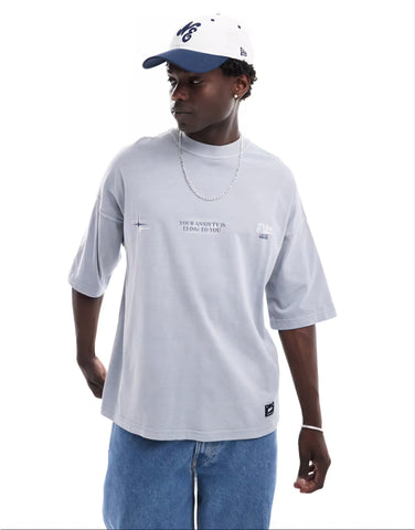 Pull & Bear STWD it's all in your head printed T-shirt - Lovr