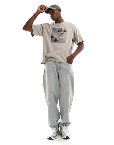 Pull&Bear "Good Luck" Billiards Graphic Tee - Lovr