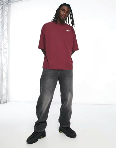 Pull&Bear "Inner Sanctum" Oversized Graphic Tee - Lovr