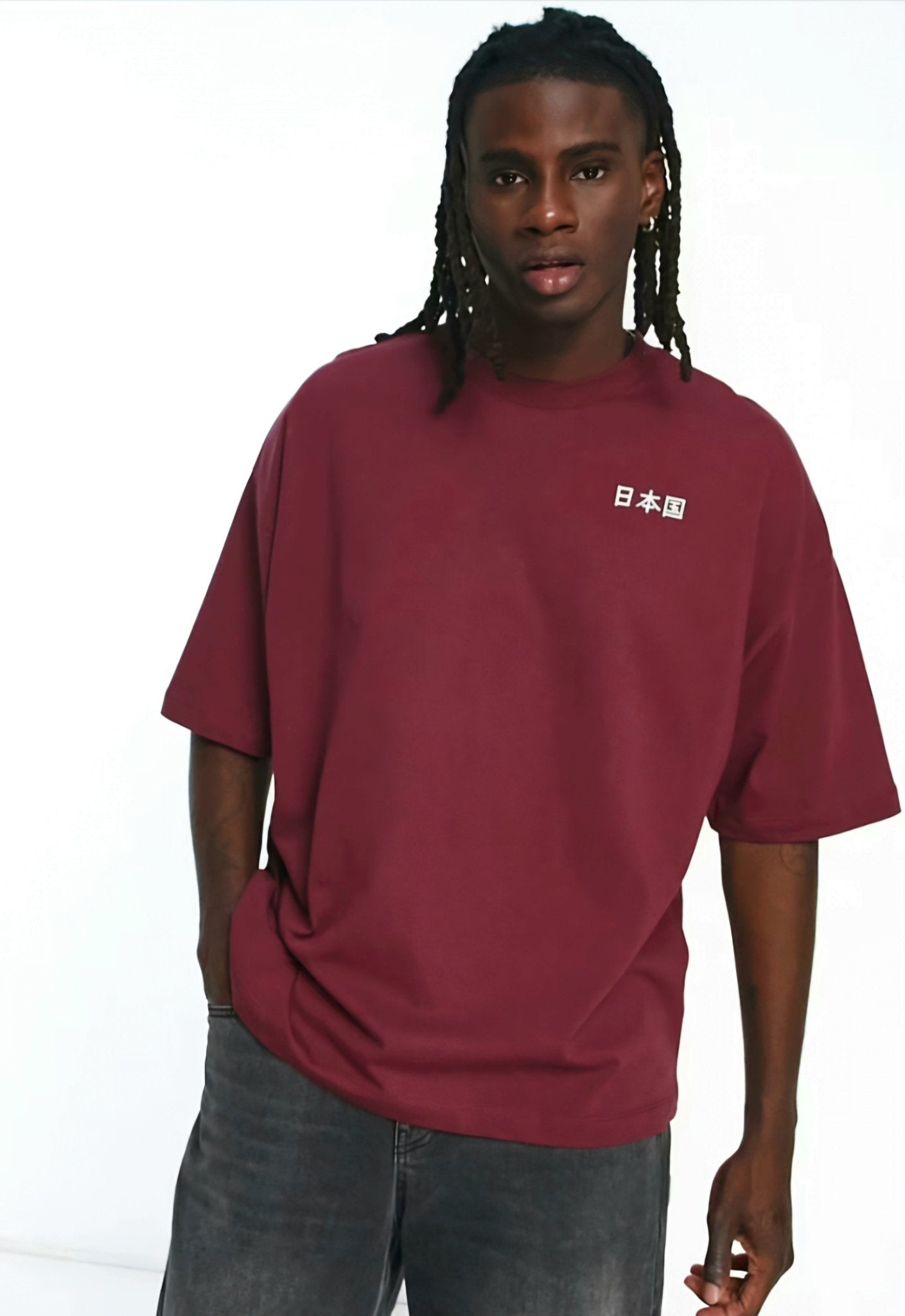 Pull&Bear "Inner Sanctum" Oversized Graphic Tee - Lovr