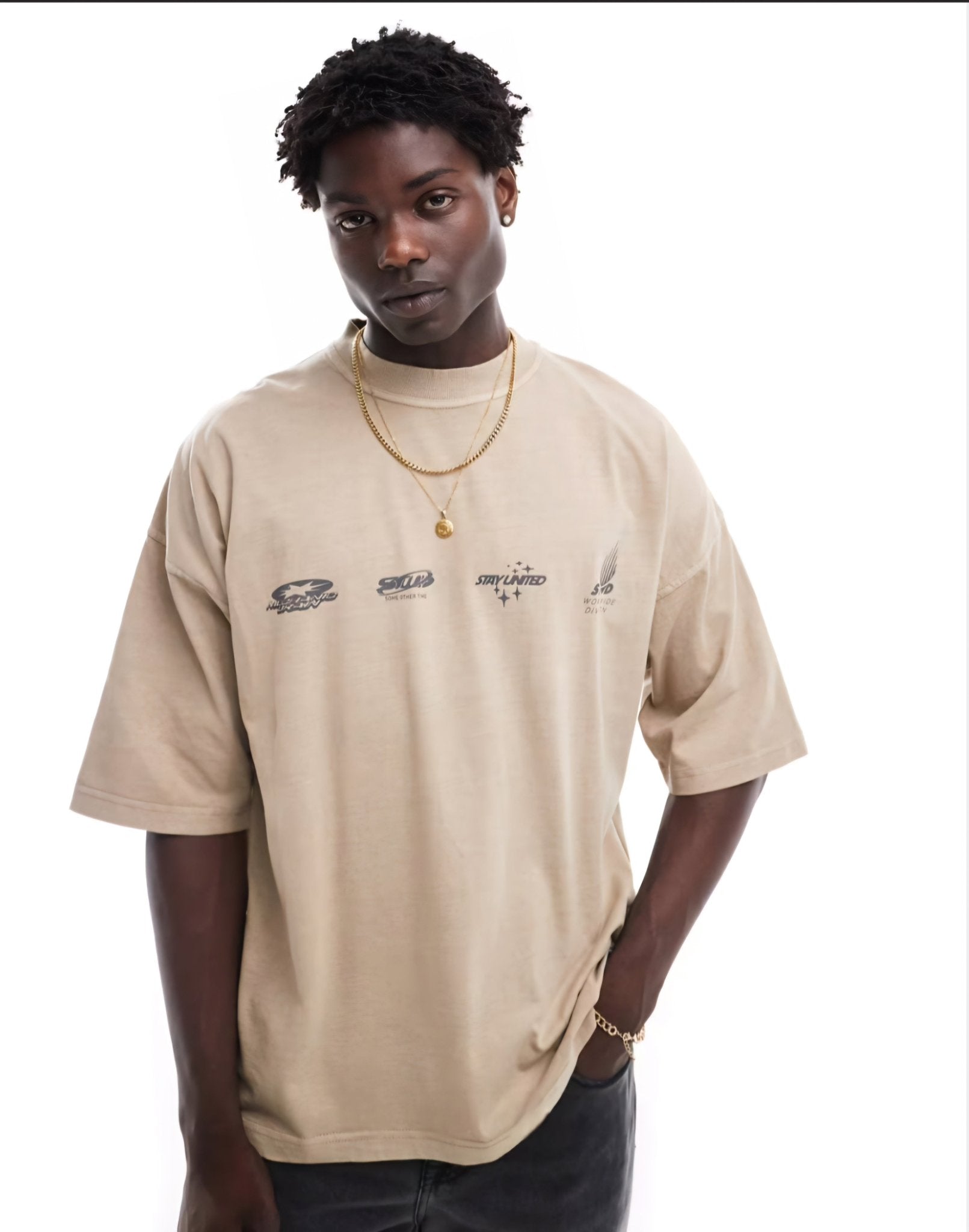 Pull&Bear STWD mechanic printed T-shirt - Lovr