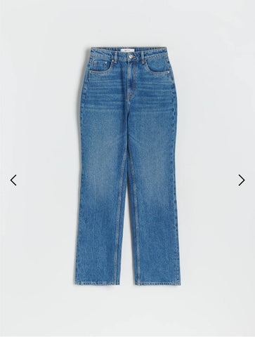Reserved Denim Straight Jeans - Lovr
