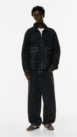 STWD Vintage Black Baggy Jeans - Lovr